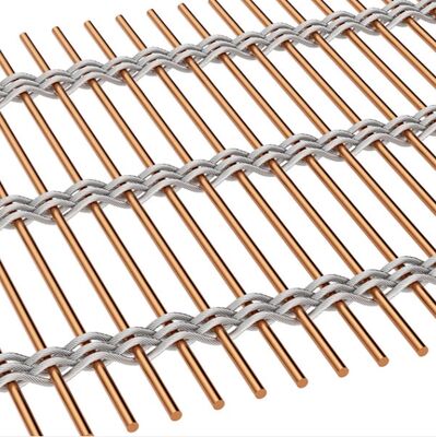 Customized Decorative Flexible stainless steel Architectural Mesh for Office Buildings