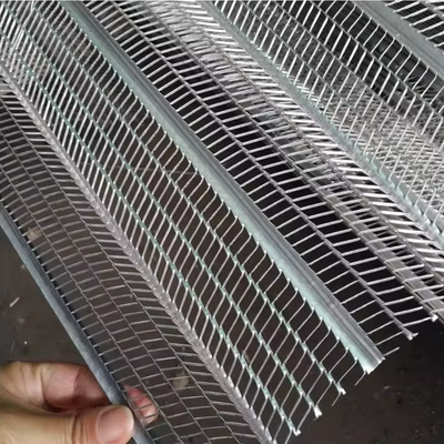 0.6 متر عرض گالوانیزه گرم مش توری دنده ای منبسط شده مورد استفاده در دیوارهای گچی