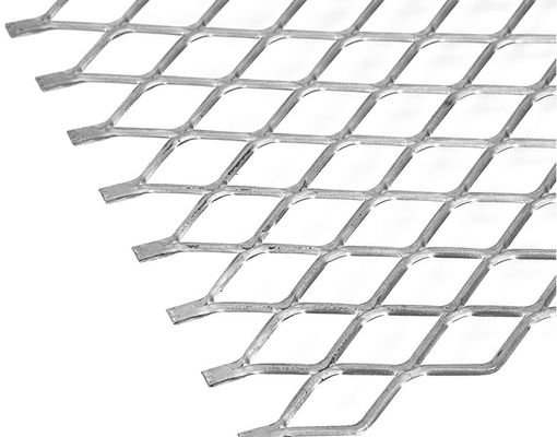 آهن دیواری به طول 6 متر پانل های فلزی منبسط شده شش ضلعی سوراخ دار تزئینی