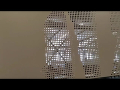 پوشش پودری آلومینیوم فلز سوراخ شده برای ورق ساختمان