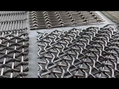 مش طناب فولادی ضد زنگ انعطاف پذیر برای نرده های پل و حصار ایمنی