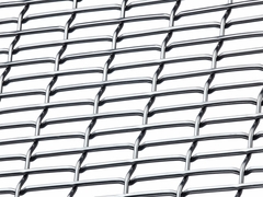 مس باستانی Ss 0.5mm Lock Crimp Wire Mesh برای دکوراسیون داخلی
