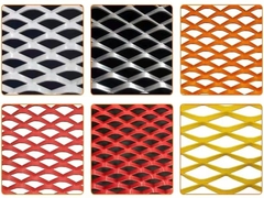 آلومينيوم سقف پوشش ديوار گسترده Mesh الماس سفارشي