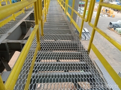 XG-11 ارتفاع راهرو فلز گسترش ASTM A123 گسترش فلز فولاد شبكه