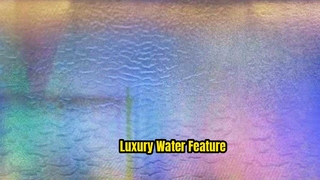 فواره مشبک فلزی پرده آب استیل