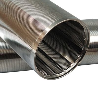 توری فیلتر مشبک استیل ضد زنگ 304 با سیم گوه ای 20-300 میلی متر
