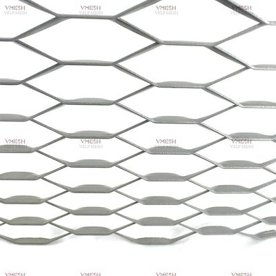 پودر فلزی کم کربن Expanded Metal Mesh Coated for Building Decoration