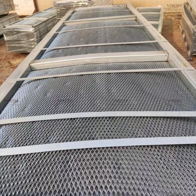 توری فلزی منبسط شده گالوانیزه G60 برای گچ‌بری، 27x96 اینچ
