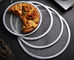 توری توری سینی پخت پیتزا گرد آلومینیومی با مقاومت بالا 6 اینچ 22 اینچ