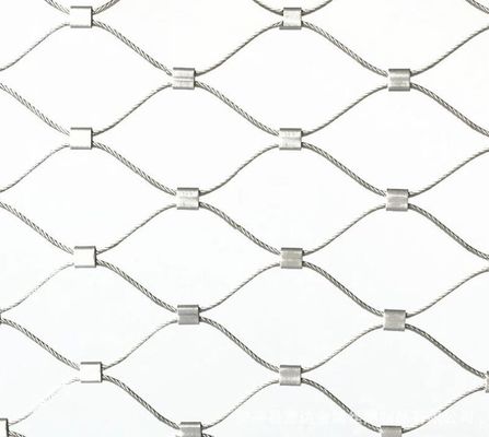 1mm فولاد ضد زنگ طناب سیم میش سفارشی اکسیداسیون سیاه برای قفس پرنده