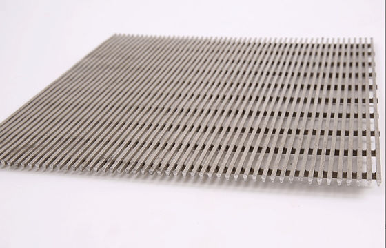 0.2mm SS304 صفحه نمایش سیم کج صفحه تخت سفارشی