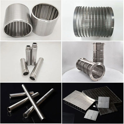 Customized 304 Stainless Steel Wedge Wire Screens Panels For Mining Machinery