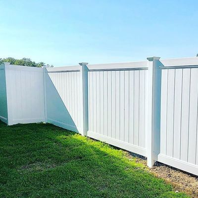 حصار وینیل حریم خصوصی 6x8 فوتی در فضای باز سفارشی برای حیاط خلوت