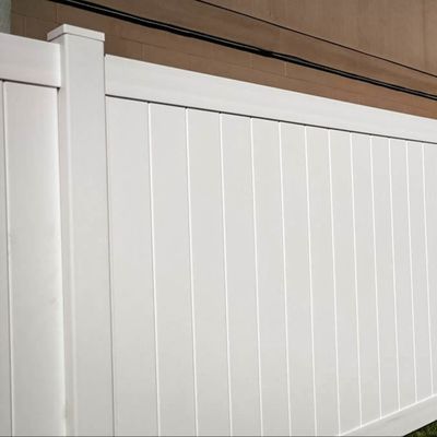 حصار حریم خصوصی وینیل به سبک آمریکایی 6x8 فوت برای حیاط و دیوار خانه