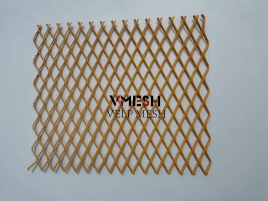 0.5mm ضخامت آلومینیوم گسترده فلزی سیم میش برای پانل دیوار