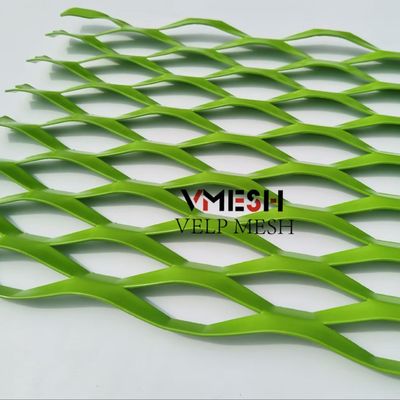 صفحه تزئینی شش گوشه ای پنل فلزی آلومینیوم شبکه سیم میش