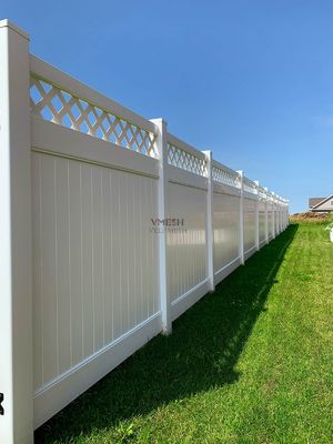 درب بیرونی 1.8m x 2.4m حصار خصوصی وینیل برای استخر باغ ویلا