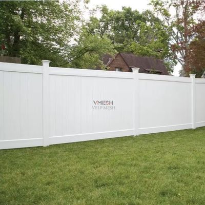 حصار حریم خصوصی کامل PVC مدرن ضد آب با دوام سبک