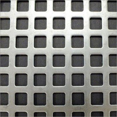 PVDF تزئینی آلومینیوم مربع سوراخ سوراخ شده فلزی Mesh برای پرده دیوار