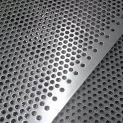 1.2mm ضخامت آلومینیوم گالوانیزه فولاد سوراخ میش برای سیستم های تخلیه