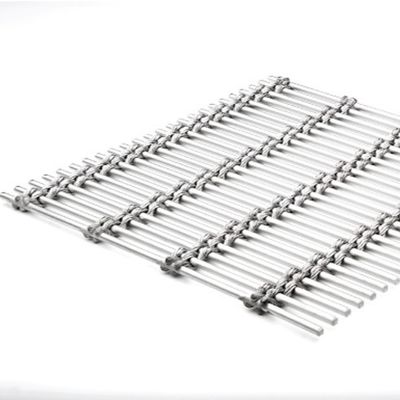 آلیومینیوم تزئینی سیم میش برای نمای و پارتیشن ضخامت 3mm