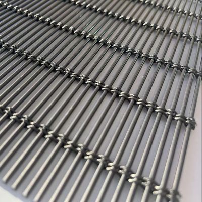 آلیومینیوم تزئینی سیم میش برای نمای و پارتیشن ضخامت 3mm