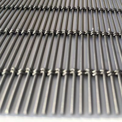 آلیومینیوم تزئینی سیم میش برای نمای و پارتیشن ضخامت 3mm
