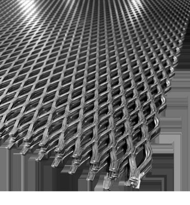 4*8ft فولاد الماس گسترده فلزی میش برای مواد ساختمانی