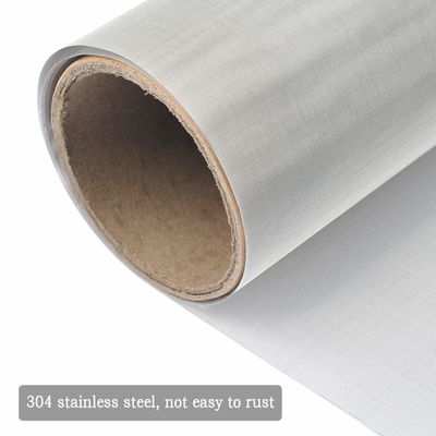 فولاد ضد زنگ 304 / 316 پارچه ای از سیم نازک 100 شبکه برای فیلتر