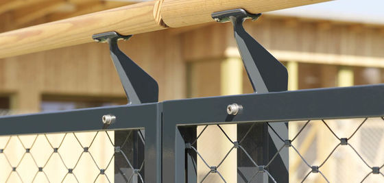 Easy Installation Frame Protection Decoration Stainless Steel Wire Rope Mesh for Security Fence