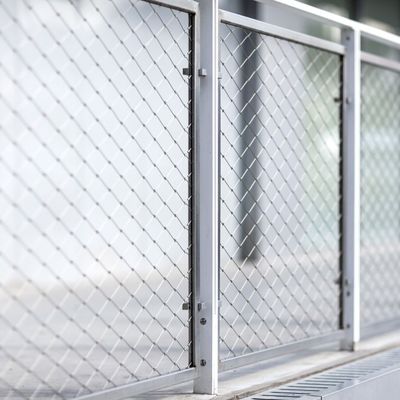 شبكه امنيتي شبكه کابل فولاد ضد زنگ براي پل باغ وحش