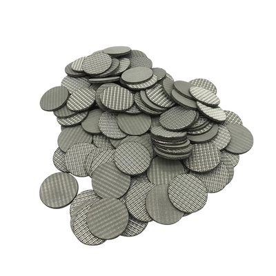 دقت برش سفارشی 0.5-300μm رسانه فیلتر سینتر شده چند لایه