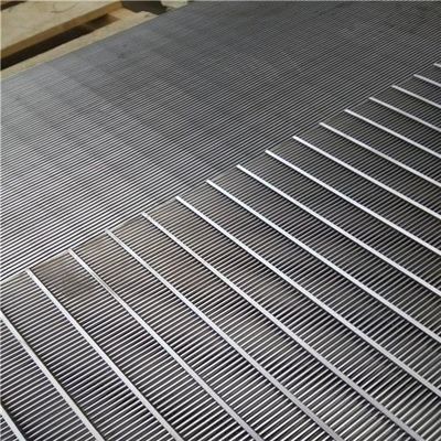 فابریک V سوراخ فیلتر 304 فولاد ضد زنگ پرده خمیده