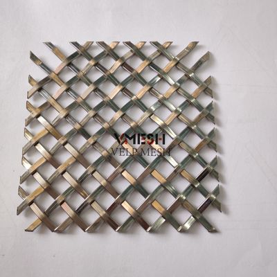 معماری مسطح سیم پیچ بافته شده مشبک استیل ضدزنگ سیم تزئینی سیم کوره های تزئینی