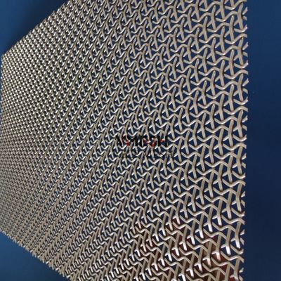 تکنیک بافندگی معماری پارچه مش سیم برای روکش تزئینی