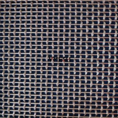 نمای فلزی با فولاد ضد زنگ با قطر سیم بافته شده 1mm-4mm