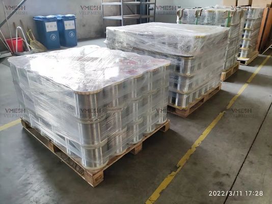 پارچه مش سیم بافته شده از جنس استنلس استیل 304 مقاوم در برابر خوردگی برای فیلتراسیون صنعتی