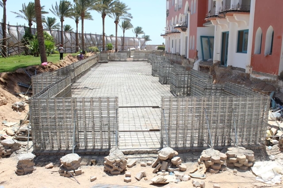 سیستم قالب‌بندی بتنی Hy-Rib گالوانیزه برای بتن‌ریزی آسان