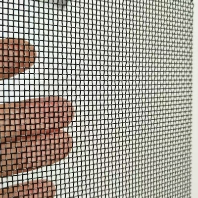 توری مشبک سیمی بافته شده از آلیاژ آلومینیوم برای پنجره ها و درها