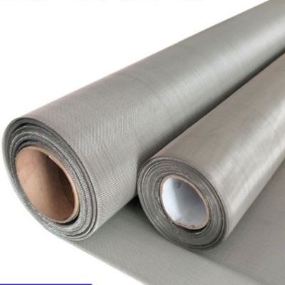 رول توری مش استیل بافته شده با چگالی بالا 300 تا 500 مش