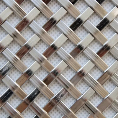 رنگ های زیبا دکوراسیون هتل و طراحی معماری مش فلزی