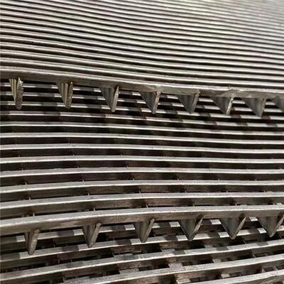 صفحه نمایش سیمی گوه ای 304/316 جانسون برای مش فیلتر آب