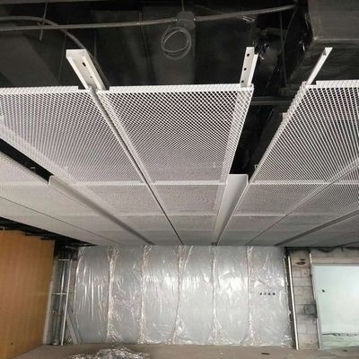ورق مشبک فلزی آلومینیومی منبسط شده 1.22x2.44 متر برای دکوراسیون ساختمان