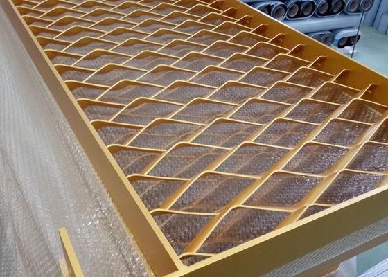 شبکه فلزی آلومینیومی برای تزئینات معماری 1x2m