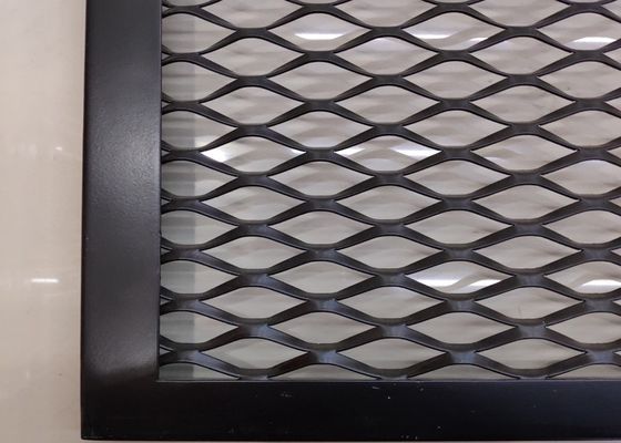 شبکه فلزی آلومینیومی برای تزئینات معماری 1x2m