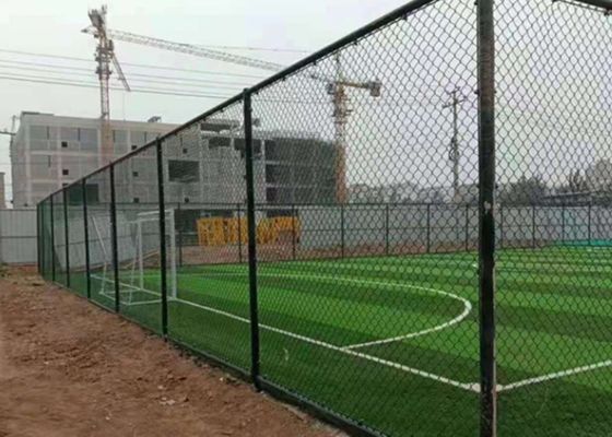 6ft گالوانیزه PVC پوشش زنجیره ای لینک حصار ASTM E2016 ISO9001
