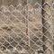 حصار 6 فوت گالوانیزه زنجیره ای پی وی سی با روکش سبز مشکی سوراخ الماسی داغ