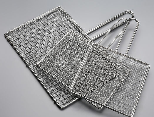 مش سیم خرطومی مستطیلی بافته شده بافته شده 430 استیل ضد زنگ