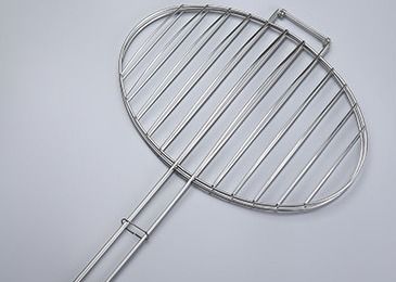 سبد کباب پز استیل ضد زنگ برای ماهی و گوشت