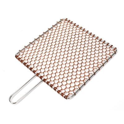 فولاد ضد زنگ 201 304 316L BBQ Grill Wire Mesh